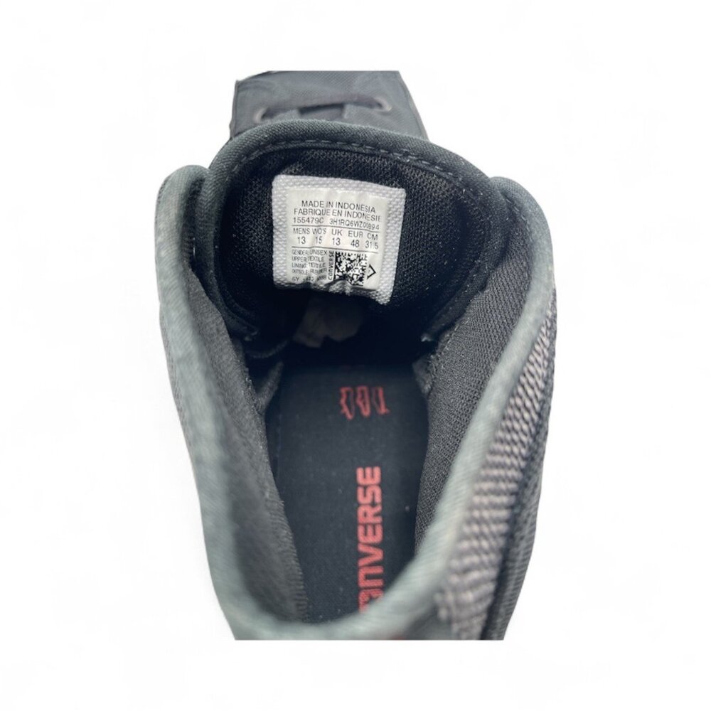 Converse Chuck Taylor All Star Syde St. Black Sneakers 155479C Men’s 13 - W/15 - Picture 7 of 7